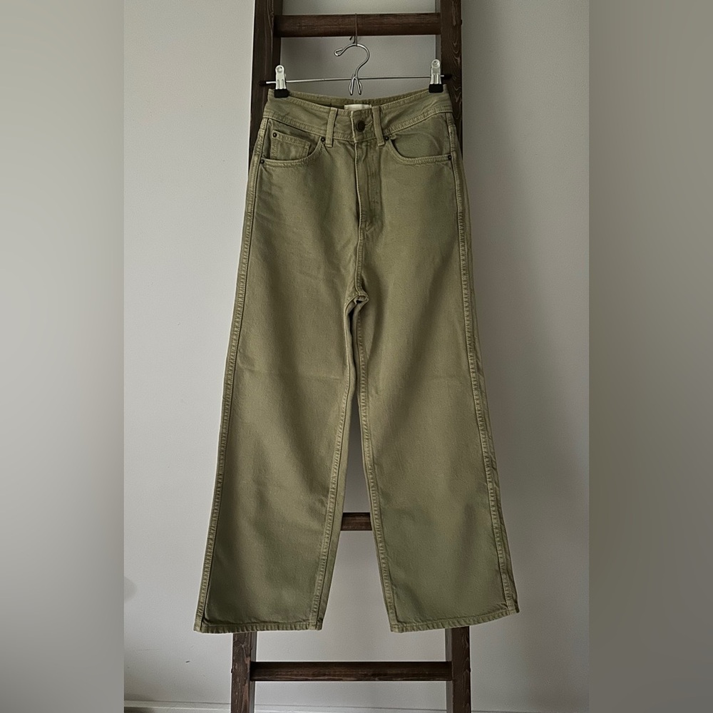 Sézane Le Crop pants  jeans FR 34